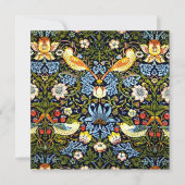 William Morris - Strawberry Thief Kaart (Voorkant)