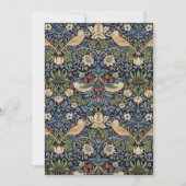 William Morris Strawberry Thief Kaart (Voorkant)