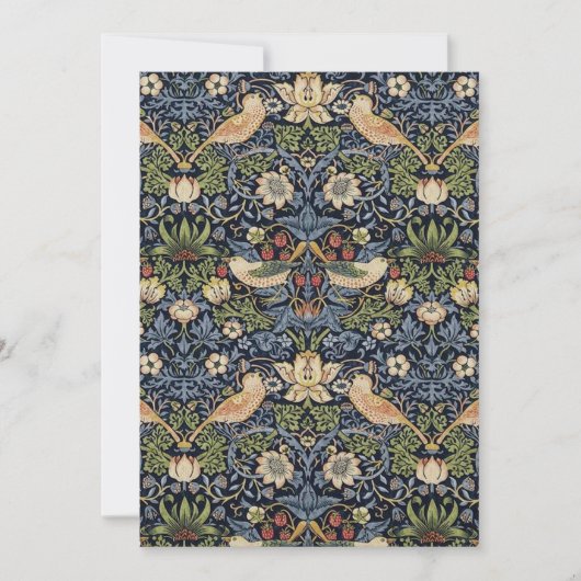 William Morris Strawberry Thief Kaart (Voorkant)