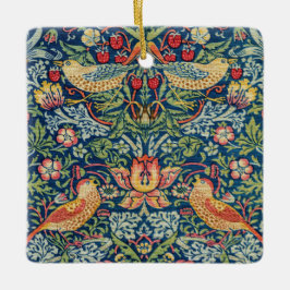 William Morris - Strawberry Thief Keramisch Ornament