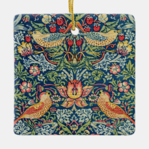 William Morris - Strawberry Thief Keramisch Ornament