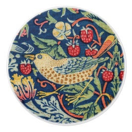 William Morris - Strawberry Thief Keramische Knop