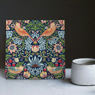 William Morris Strawberry Thief Keramische Tegel Tegeltje