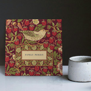 William Morris Strawberry Thief Keramische Tegel Tegeltje