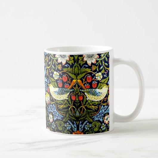 William Morris - Strawberry Thief Koffiemok (Rechts)