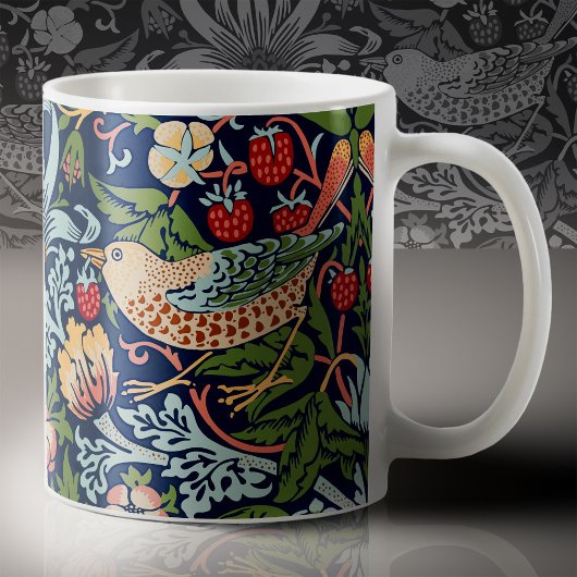 William Morris Strawberry Thief Koffiemok