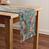 William Morris - Strawberry Thief Korte Tafelloper (Voorbeeld)