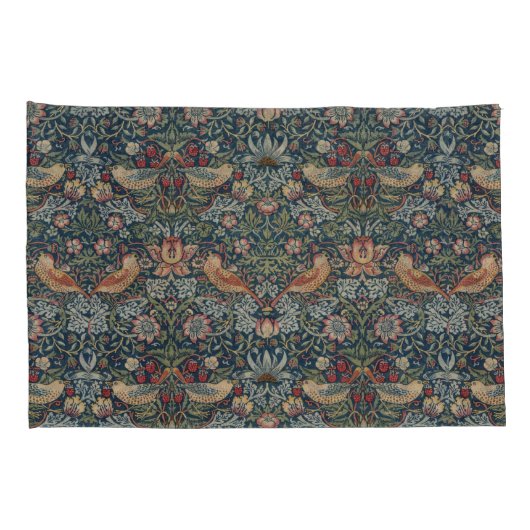  William Morris Strawberry Thief Kussensloop (Achterkant-Rechts)