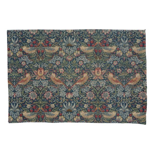  William Morris Strawberry Thief Kussensloop (Voorkant-Links)