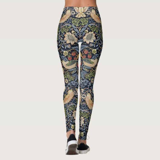 William Morris Strawberry Thief Leggings (Achterkant)