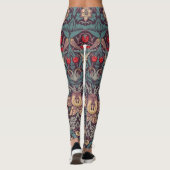 William Morris Strawberry Thief Leggings (Achterkant)