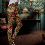 William Morris Strawberry Thief Leggings<br><div class="desc">William Morris Strawberry Thief Pattern Design. Add your label text! William Morris was an English textiel designer, artist, writer, and socialist associated with the Pre-Raphaelite Brotherhood and British Arts and Crafts Movement. He founded a design firm in partnership with the artist Edward Burne-Jones, and the poet and artist Dante Gabriel...</div>