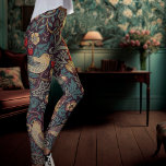 William Morris Strawberry Thief Leggings<br><div class="desc">William Morris Strawberry Thief Pattern Design. Add your label text! William Morris was an English textiel designer, artist, writer, and socialist associated with the Pre-Raphaelite Brotherhood and British Arts and Crafts Movement. He founded a design firm in partnership with the artist Edward Burne-Jones, and the poet and artist Dante Gabriel...</div>