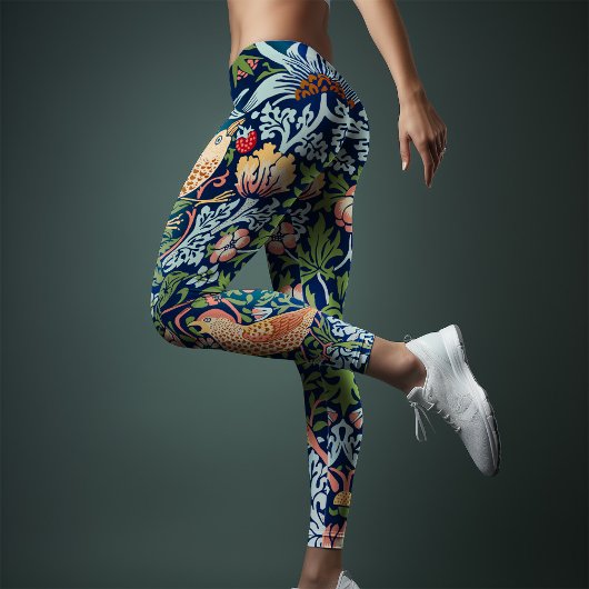William Morris Strawberry Thief Leggings