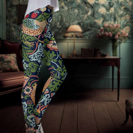 William Morris Strawberry Thief Leggings
