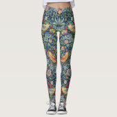 William Morris - Strawberry Thief Leggings (Voorkant)