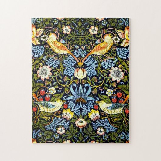 William Morris - Strawberry Thief Legpuzzel (Verticaal)