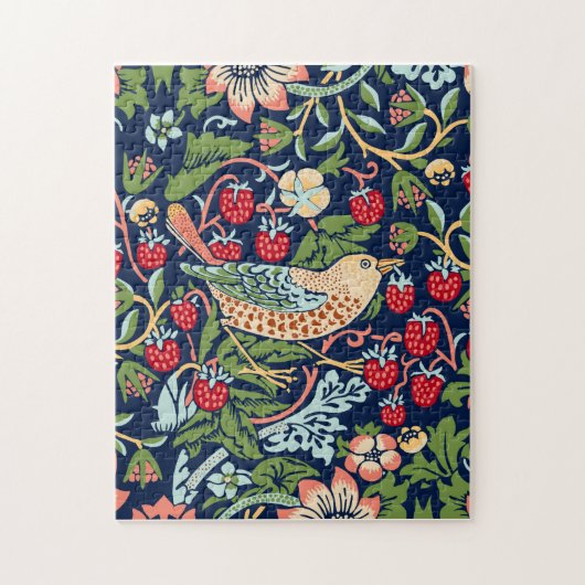 William Morris Strawberry Thief Legpuzzel (Verticaal)