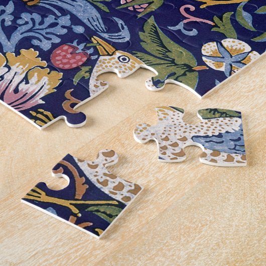 William Morris Strawberry Thief Legpuzzel (Zijkant)