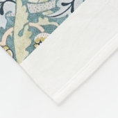 William Morris Strawberry Thief Light Design Fleece Deken (Hoek)