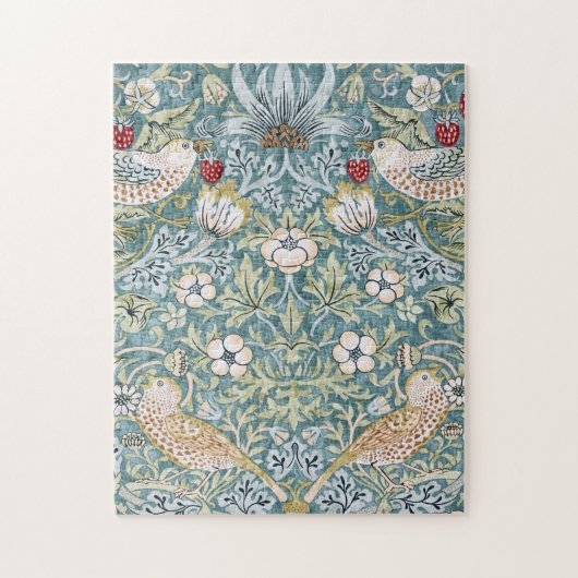 William Morris Strawberry Thief Light Design Legpuzzel (Verticaal)