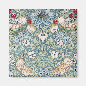 William Morris Strawberry Thief Light Design Magneet (Voorkant)