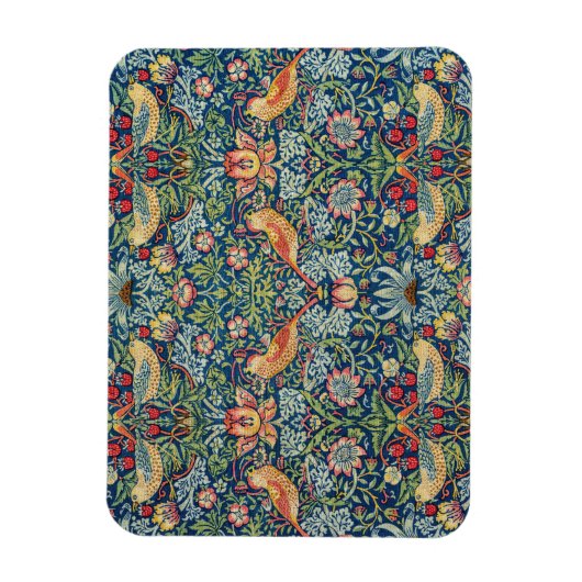 William Morris - Strawberry Thief Magneet (Verticaal)