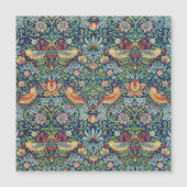 William Morris - Strawberry Thief Magnetische Kaar (Voorkant)