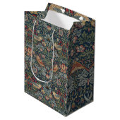 William Morris Strawberry Thief Medium Cadeauzakje (Voorkant Gekanteld)