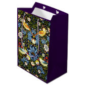 William Morris - Strawberry Thief Medium Cadeauzakje (Achterkant Gekanteld)
