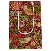 William Morris Strawberry Thief Medium Gift Bag Cadeauzakje (Achterkant)