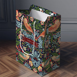 William Morris Strawberry Thief Medium Gift Bag Medium Cadeauzakje