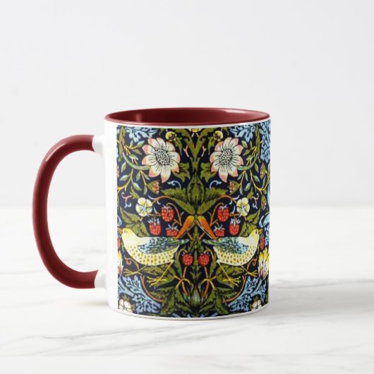 William Morris - Strawberry Thief Mok (Links)