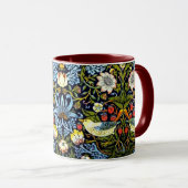 William Morris - Strawberry Thief Mok (Voorkant rechts)