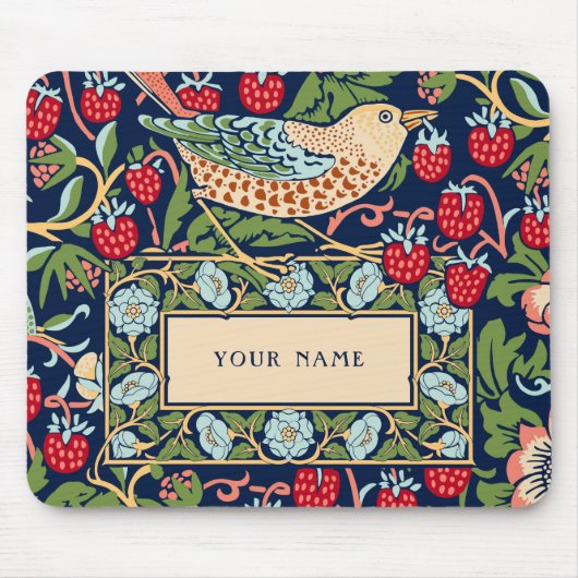 William Morris Strawberry Thief Muismat (Voorkant)