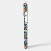 William Morris Strawberry Thief Navy Koraal Case-Mate iPhone Case (Achterkant / Links)