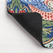 William Morris Strawberry Thief Navy Koraal Muismat (Hoek)