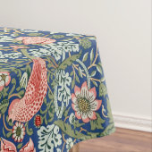 William Morris Strawberry Thief Navy Koraal Tafelkleed (Voorbeeld)