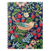 William Morris Strawberry Thief Notitieboek (Voorkant)