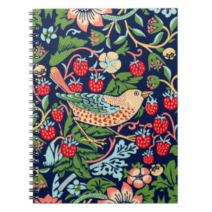 William Morris Strawberry Thief Notitieboek