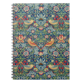 William Morris - Strawberry Thief Notitieboek