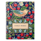 William Morris Strawberry Thief Notitieboek (Voorkant)