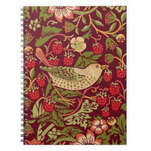 William Morris Strawberry Thief Notitieboek
