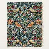 William Morris Strawberry Thief Notitieboek Planne (Achterkant)