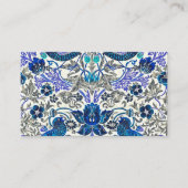 William Morris Strawberry Thief - Omgekeerd Visitekaartje (Voorkant)