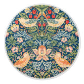 William Morris Strawberry Thief ontwerpknop Keramische Knop (Voorkant)