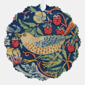 William Morris - Strawberry Thief Ornament Kaart (Achterkant)