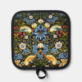 William Morris - Strawberry Thief Pannenlap (Voorkant)