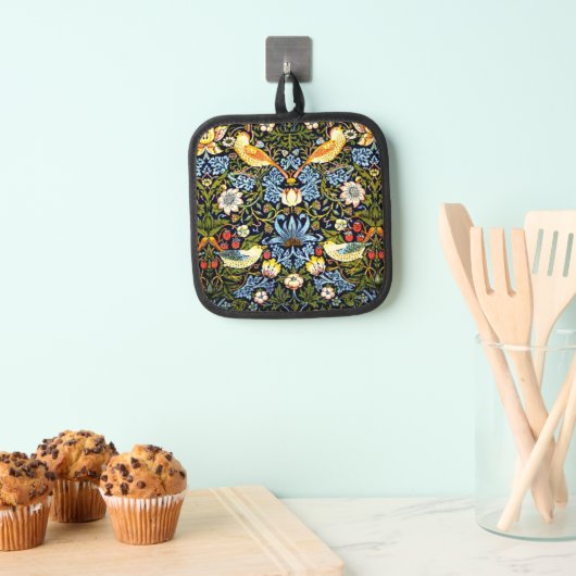 William Morris - Strawberry Thief Pannenlap (Insitu(Ophanging))