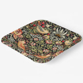 William Morris Strawberry Thief Papieren Bordje (Gebogen)